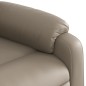 vidaXL Relaxsessel mit Aufstehhilfe Cappuccino-Braun Kunstleder vidaXL Relaxsessel mit Aufstehhilfe Cappuccino-Braun Kunstleder
