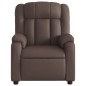 vidaXL Elektrischer Relaxsessel Braun Kunstleder vidaXL Elektrischer Relaxsessel Braun Kunstleder