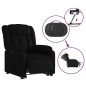 vidaXL Relaxsessel mit Aufstehhilfe Elektrisch Schwarz Kunstleder vidaXL Relaxsessel mit Aufstehhilfe Elektrisch Schwarz Kunstleder