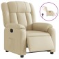 vidaXL Relaxsessel Elektrisch Creme Stoff vidaXL Relaxsessel Elektrisch Creme Stoff