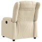 vidaXL Relaxsessel Elektrisch Creme Stoff vidaXL Relaxsessel Elektrisch Creme Stoff