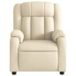 vidaXL Relaxsessel Elektrisch Creme Stoff vidaXL Relaxsessel Elektrisch Creme Stoff