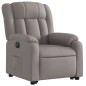 vidaXL Relaxsessel mit Aufstehhilfe Elektrisch Taupe Stoff vidaXL Relaxsessel mit Aufstehhilfe Elektrisch Taupe Stoff