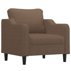 vidaXL Sessel Braun 60 cm Stoff