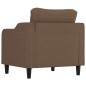 vidaXL Sessel Braun 60 cm Stoff vidaXL Sessel Braun 60 cm Stoff