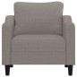 vidaXL Sessel Taupe 60 cm Stoff vidaXL Sessel Taupe 60 cm Stoff