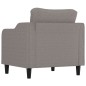 vidaXL Sessel Taupe 60 cm Stoff vidaXL Sessel Taupe 60 cm Stoff