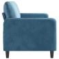 vidaXL 3-Sitzer-Sofa Blau 180 cm Samt vidaXL 3-Sitzer-Sofa Blau 180 cm Samt