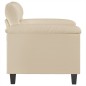 vidaXL Sessel Creme 60 cm Mikrofasergewebe vidaXL Sessel Creme 60 cm Mikrofasergewebe