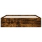 vidaXL Bettgestell mit Schubladen Räuchereiche 120x190cm Holzwerkstoff vidaXL Bettgestell mit Schubladen Räuchereiche 120x190cm Holzwerkstoff