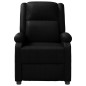 vidaXL Massagesessel Schwarz Kunstleder vidaXL Massagesessel Schwarz Kunstleder