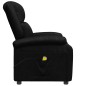 vidaXL Massagesessel Schwarz Kunstleder vidaXL Massagesessel Schwarz Kunstleder