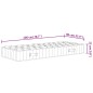 vidaXL Matratze Taschenfederkern Mittelfest 90x200 cm vidaXL Matratze Taschenfederkern Mittelfest 90x200 cm