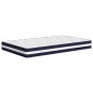 vidaXL Matratze Taschenfederkern Mittelfest 100x200 cm vidaXL Matratze Taschenfederkern Mittelfest 100x200 cm