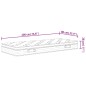 vidaXL Matratze Taschenfederkern Medium Plus 80x200 cm vidaXL Matratze Taschenfederkern Medium Plus 80x200 cm