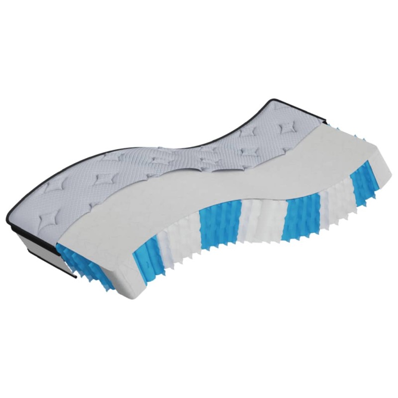 vidaXL Matratze Taschenfederkern Medium Plus 90x190 cm vidaXL Matratze Taschenfederkern Medium Plus 90x190 cm