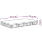 vidaXL Matratze Bonnell-Federkern Mittel 100x200 cm vidaXL Matratze Bonnell-Federkern Mittel 100x200 cm