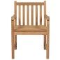 Gartenstühle 2 Stk. mit Blauen Kissen Massivholz Teak Gartenstühle 2 Stk. mit Blauen Kissen Massivholz Teak