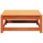 vidaXL Gartenhocker Wachsbraun 70x70x30 cm Massivholz Kiefer vidaXL Gartenhocker Wachsbraun 70x70x30 cm Massivholz Kiefer