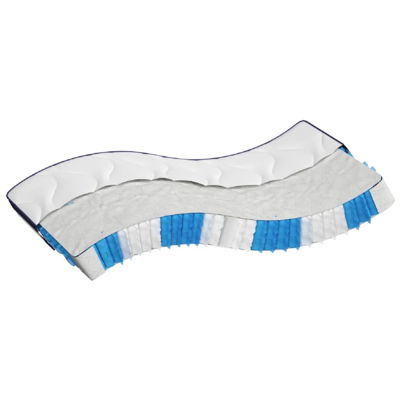 vidaXL Matratze Taschenfederkern Mittelfest 140x190 cm vidaXL Matratze Taschenfederkern Mittelfest 140x190 cm