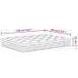 vidaXL Matratze Taschenfederkern Mittel Plus 140x190 cm vidaXL Matratze Taschenfederkern Mittel Plus 140x190 cm