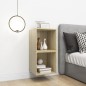 vidaXL Wandschränke 2 Stk. Sonoma-Eiche 37x37x37 cm Holzwerkstoff vidaXL Wandschränke 2 Stk. Sonoma-Eiche 37x37x37 cm Holzwerkstoff