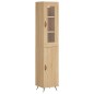 Highboard Sonoma-Eiche 34,5x34x180 cm Holzwerkstoff Highboard Sonoma-Eiche 34,5x34x180 cm Holzwerkstoff