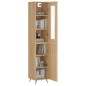 Highboard Sonoma-Eiche 34,5x34x180 cm Holzwerkstoff Highboard Sonoma-Eiche 34,5x34x180 cm Holzwerkstoff