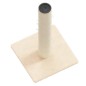 vidaXL Kratzsäule Creme 22x22x45 cm vidaXL Kratzsäule Creme 22x22x45 cm