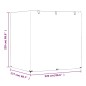 vidaXL Abdeckung für Schaukelbank 12 Ösen 220x177x220 cm Polyethylen vidaXL Abdeckung für Schaukelbank 12 Ösen 220x177x220 cm Polyethylen