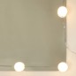 vidaXL Spiegelschrank mit LED Schwarz 60x31,5x62 cm vidaXL Spiegelschrank mit LED Schwarz 60x31,5x62 cm