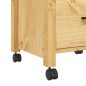 vidaXL Küchenwagen MONZA 48x40x90 cm Massivholz Kiefer vidaXL Küchenwagen MONZA 48x40x90 cm Massivholz Kiefer