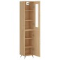 Highboard Sonoma-Eiche 34,5x34x180 cm Holzwerkstoff Highboard Sonoma-Eiche 34,5x34x180 cm Holzwerkstoff