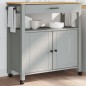 vidaXL Küchenwagen MONZA 84x40x90 cm Massivholz Kiefer vidaXL Küchenwagen MONZA 84x40x90 cm Massivholz Kiefer