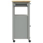 vidaXL Küchenwagen MONZA 48x40x90 cm Massivholz Kiefer vidaXL Küchenwagen MONZA 48x40x90 cm Massivholz Kiefer