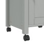 vidaXL Küchenwagen MONZA 48x40x90 cm Massivholz Kiefer vidaXL Küchenwagen MONZA 48x40x90 cm Massivholz Kiefer