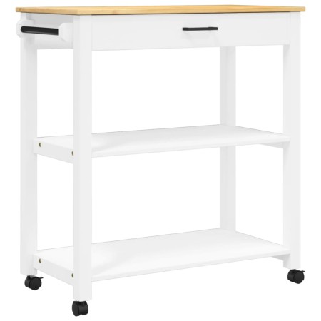 vidaXL Küchenwagen MONZA 84x40x90 cm Massivholz Kiefer