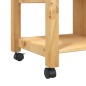 vidaXL Küchenwagen MONZA 84x40x90 cm Massivholz Kiefer vidaXL Küchenwagen MONZA 84x40x90 cm Massivholz Kiefer