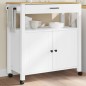 vidaXL Küchenwagen MONZA 84x40x90 cm Massivholz Kiefer vidaXL Küchenwagen MONZA 84x40x90 cm Massivholz Kiefer