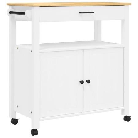 vidaXL Küchenwagen MONZA 84x40x90 cm Massivholz Kiefer