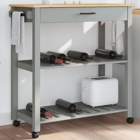 vidaXL Küchenwagen MONZA 84x40x90 cm Massivholz Kiefer