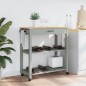 vidaXL Küchenwagen MONZA 84x40x90 cm Massivholz Kiefer vidaXL Küchenwagen MONZA 84x40x90 cm Massivholz Kiefer