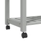 vidaXL Küchenwagen MONZA 84x40x90 cm Massivholz Kiefer vidaXL Küchenwagen MONZA 84x40x90 cm Massivholz Kiefer
