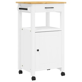 vidaXL Küchenwagen MONZA 48x40x90 cm Massivholz Kiefer