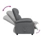 vidaXL Relaxsessel Grau Kunstleder vidaXL Relaxsessel Grau Kunstleder