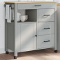 vidaXL Küchenwagen MONZA 84x40x90 cm Massivholz Kiefer vidaXL Küchenwagen MONZA 84x40x90 cm Massivholz Kiefer