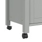 vidaXL Küchenwagen MONZA 84x40x90 cm Massivholz Kiefer vidaXL Küchenwagen MONZA 84x40x90 cm Massivholz Kiefer
