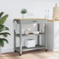 vidaXL Küchenwagen MONZA 84x40x90 cm Massivholz Kiefer vidaXL Küchenwagen MONZA 84x40x90 cm Massivholz Kiefer