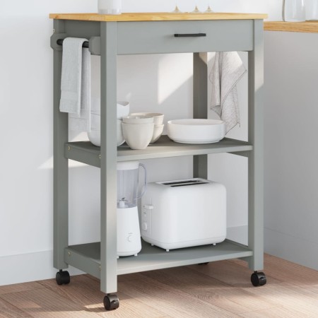 vidaXL Küchenwagen MONZA 60x40x90 cm Massivholz Kiefer