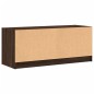 vidaXL TV-Schrank mit Glastüren Braun Eichen-Optik 102x37x42 cm vidaXL TV-Schrank mit Glastüren Braun Eichen-Optik 102x37x42 cm